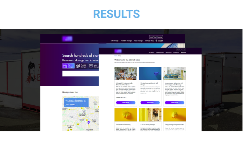 Web App For Storage Solutions screenshot 2